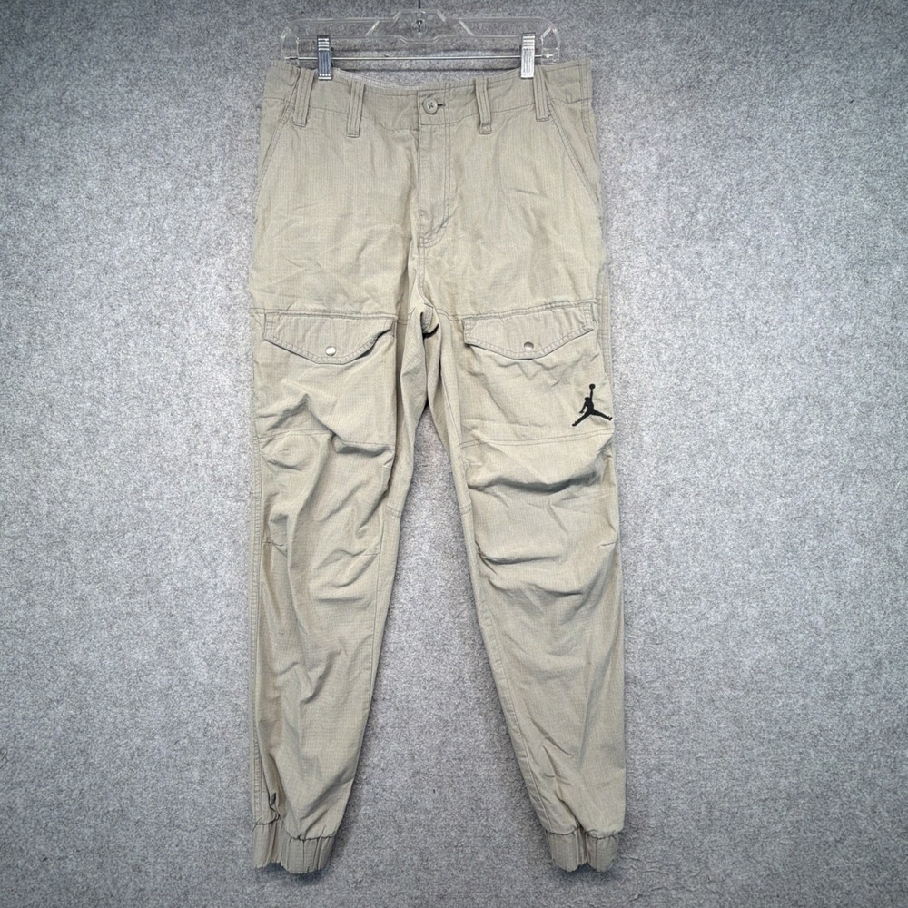 Air Jordan City Tapered Ripstop Utility Cargo Jogger Pants Size 34x29